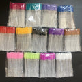 New Colors Makeup Brushes Rainbow Crystal Eyebrow Brush Mascara Wand Applicator Eye Lashes Cosmetic Brushes Set