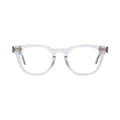 Vintage Retro Transparent Clear Blue Light Blocking Acetate Eyeglasses Frame Glasses for Men