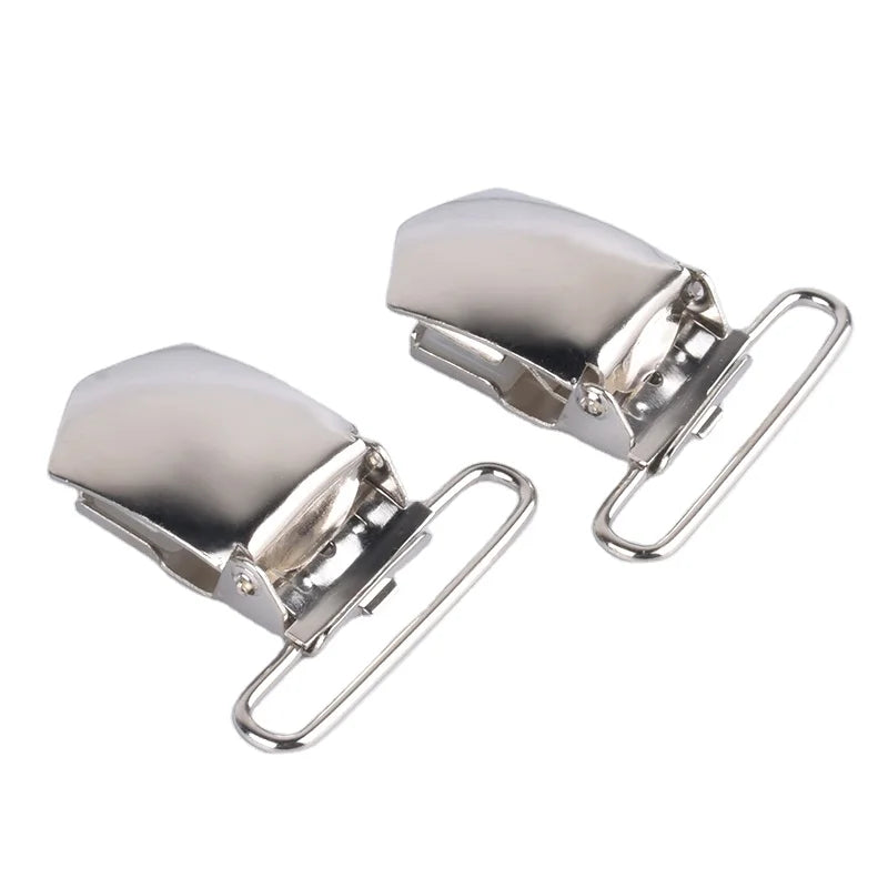 Factory Wholesale 35mm Strong Metal Suspender Clip for Belt