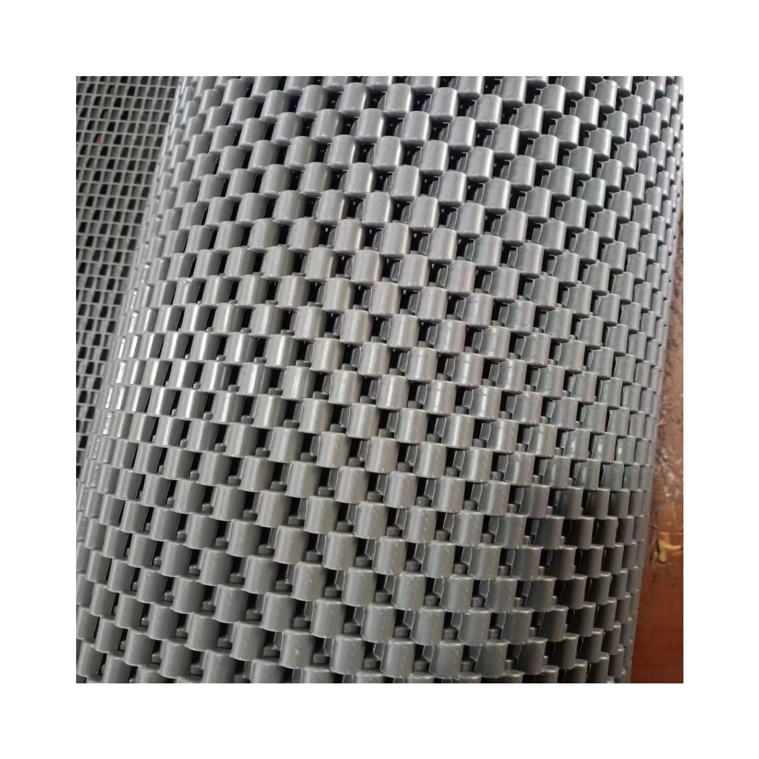 Customized Non-slip PVC Plastic Waterproof Mesh Mat Bathroom Swimming Pool Kitchen Chain Flooring Mat