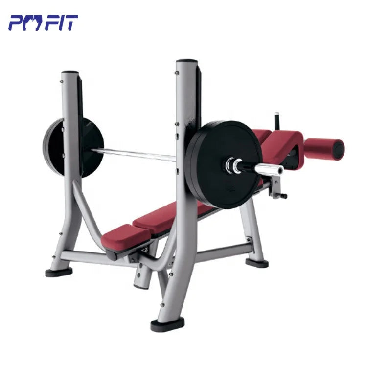 Commercial Fitness Multi Weightlifting Bench Press Exercise Adjustable Bench Gym Equipment Decline Bench for Bodybuilding