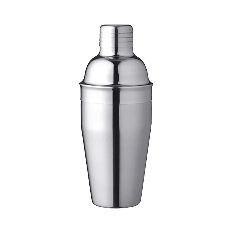 Premium Metal Cocktail Shaker Insulated Stainless Steel Large Capacity 550ml Wine Shaker for Bar