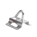 Steel FTTH Pole Bracket and Fiber Optic Drop Wire Cable Clamps with 2.5kN Breaking Load Single-Side Structure