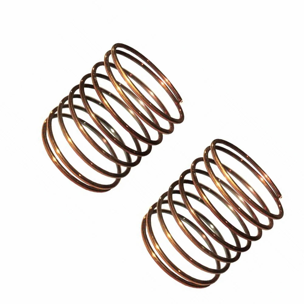 Custom Compression Spring Coil  Gold Plated Spring Cord End Cap Made Beryllium Copper