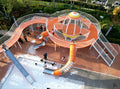 Orange Playground Outdoor Amusement Park Facilities Kids Fun Park Amusement
