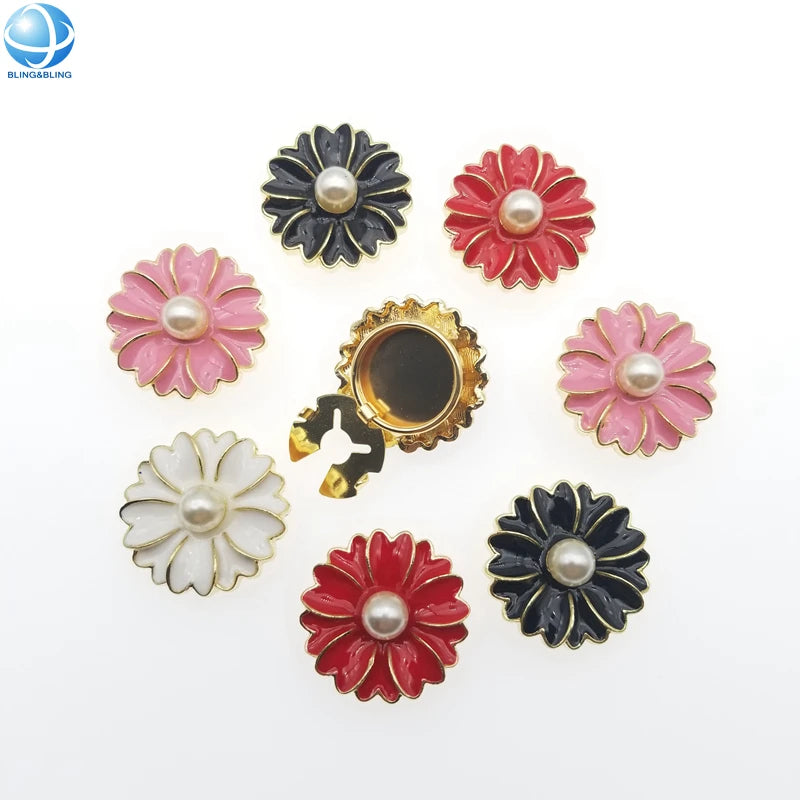 Clip Over Existing Button Accessories Sparkly Clip on Rhinestone Button Covers Crystals Custom Shirt Button Cover for Women