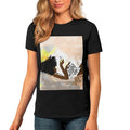 Custom Men's Women's Graphic Tees Casual Summer Funny Polynesian Tribal African Women Printed Short Sleeve Cute T Shirts Tops
