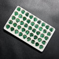 Natural Green Malachite Flat Heart Cut 12x12x2mm Pendant Jewelry Gemstones