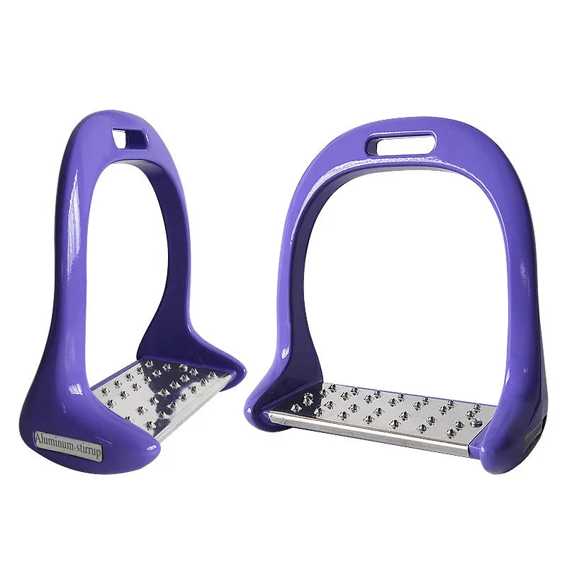 Anti-corrosion Aluminum Horse Stirrups Rear Ankle Boots Equine Equestrian Safety Sport Horse Stirrups