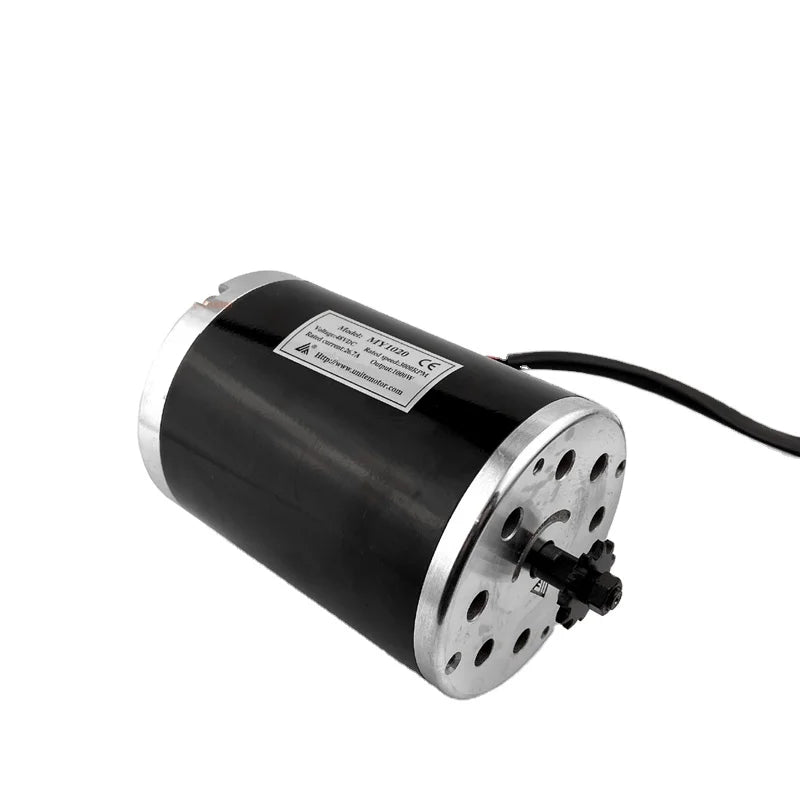 36V48V 1000W Electric Child Kart Engine MY1020 With 25H or T8F Pinion 11 Tooth