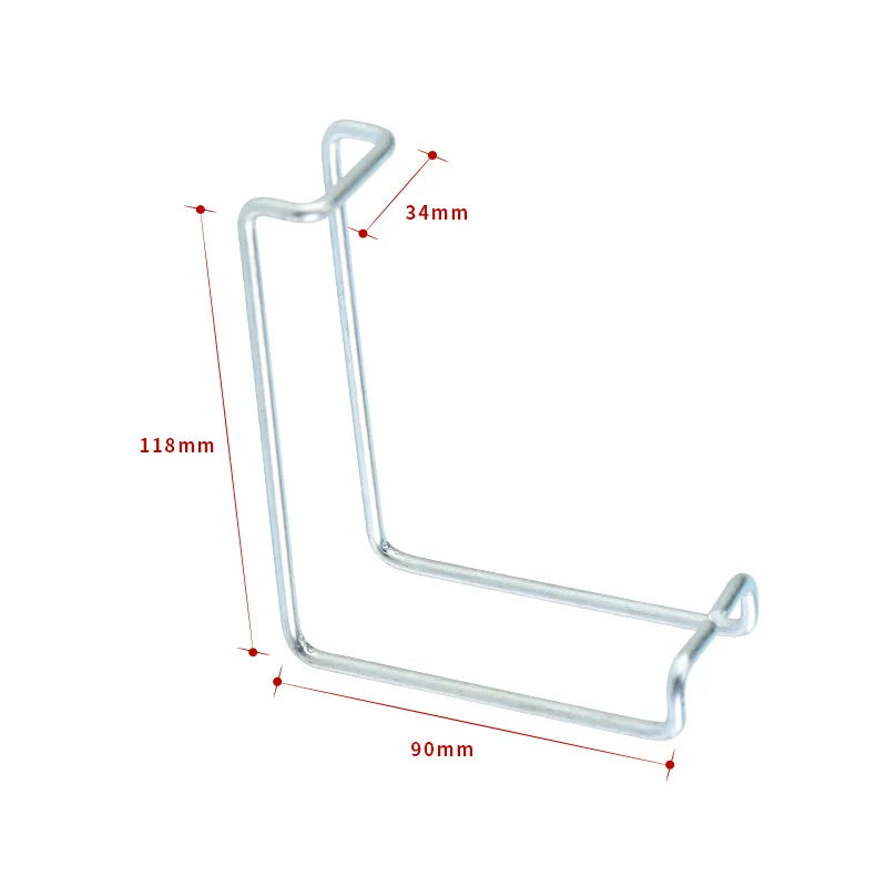 Custom 65Mn Galvanized 72# Spring Clip Wooden Box Crate Metal Spring Clips Wire Spring Clip