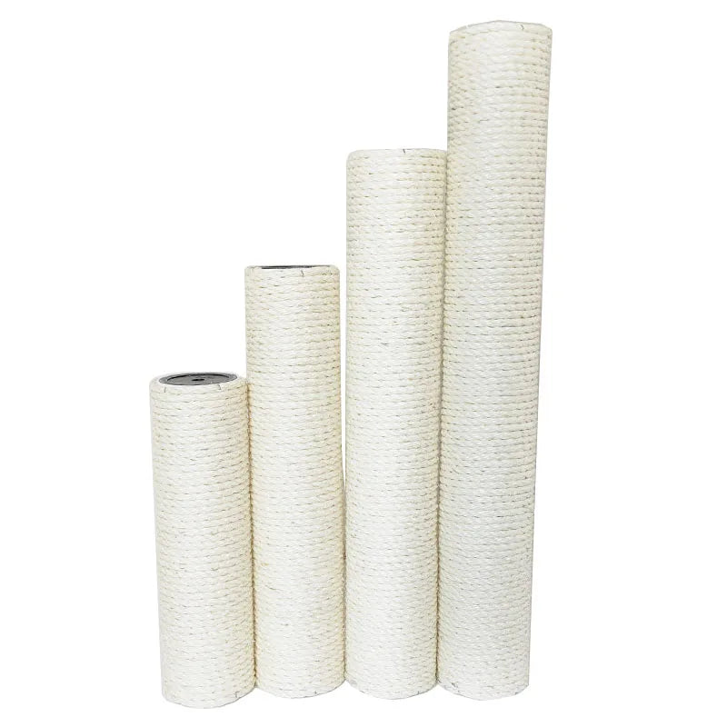 DIY Cat Scratcher Gato Cat Scratch Pole Replacement Post Sisal Rope Scratching Post for Cat Tree