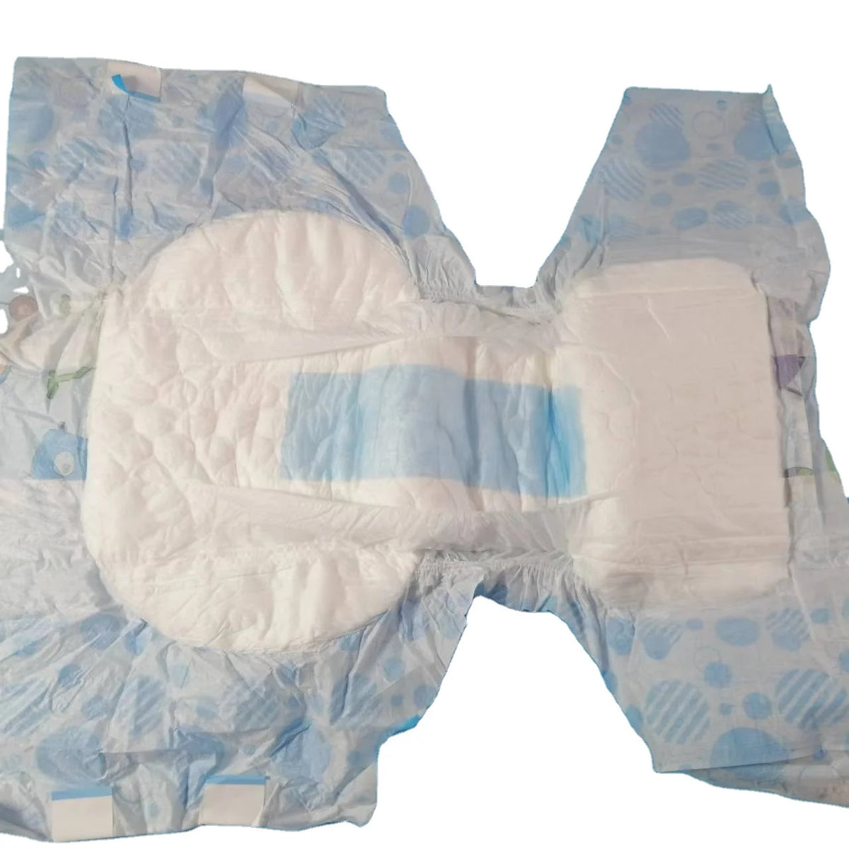 Wholesale Cheap Unisex Ultra Thick Adult Diapers in Bulk Disposable Nappies with Free Sample Printed Dry Surface for Elders