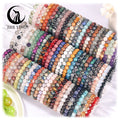 Zhe Ying 6/8/10mm Gemstone Healing Bracelet Wholesale Pulseras Para Mujer Crystal Bracelet Natural Stone Beads Bracelet