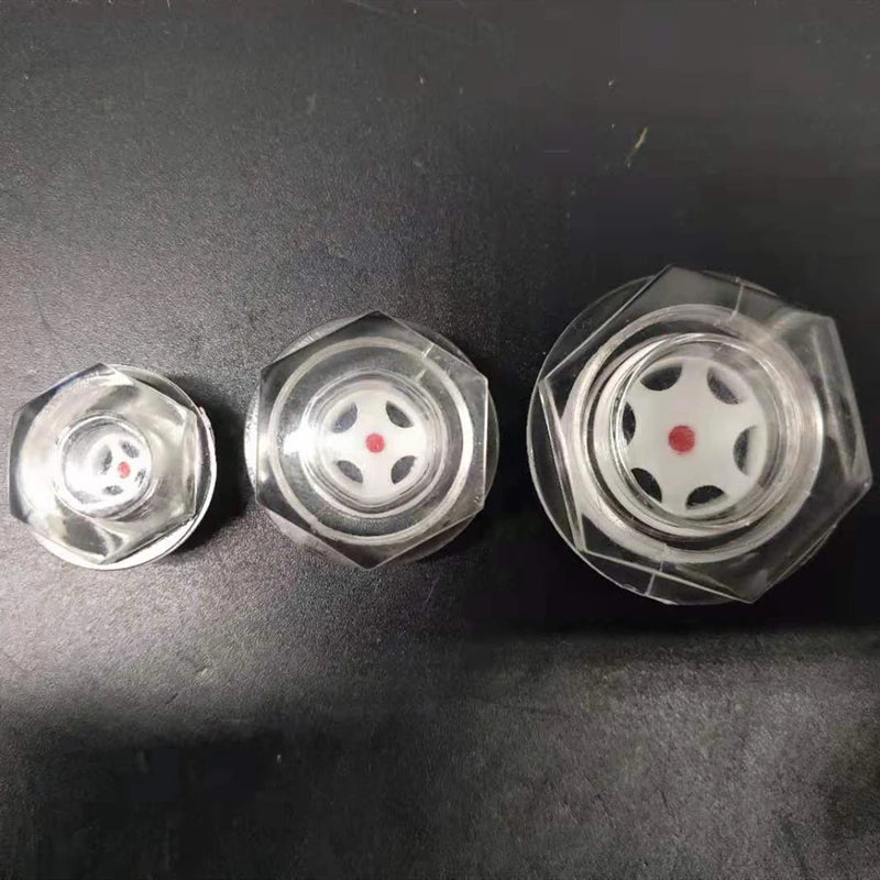Metric M27*1.5 Recessed Plastic Oil Sight Glass Leveler for Air Compressor Pipe Fittings XZW XZW125