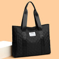Casual Thread Design Women's Shoulder Bags Large Capacity Fashion Lightweight Ladies Handbag Simple Portable Travel Female Tote
