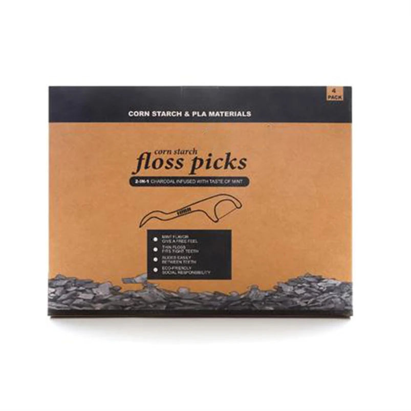 Nylon Materials Dental Orthodontic Floss Oral Care Super Floss Use for Cleaning Braces Bridges and Wide Gaps