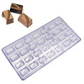 3D Customized Polycarbonate  Chocolate Bar Mold  Molds Tray Plastic of Chocolate Mold