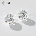 IGI Certificate 1CT 1.5CT 2CT 3CT 5CT VVS2 VS1 D Round  3EX Cut Loose Diamond D VS1 VVS2 Man Made Diamond Lab Grown Diamonds