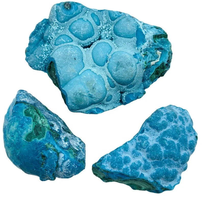 Sale Natural Gemstone Malachite Rock Stone Raw Chrysocolla Mineral Specimen