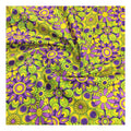 Hot Selling Ethnic Green Floral Printed 100% Cotton Fabric Lightweight for Clothing Girls' Shirts Crafts Covers