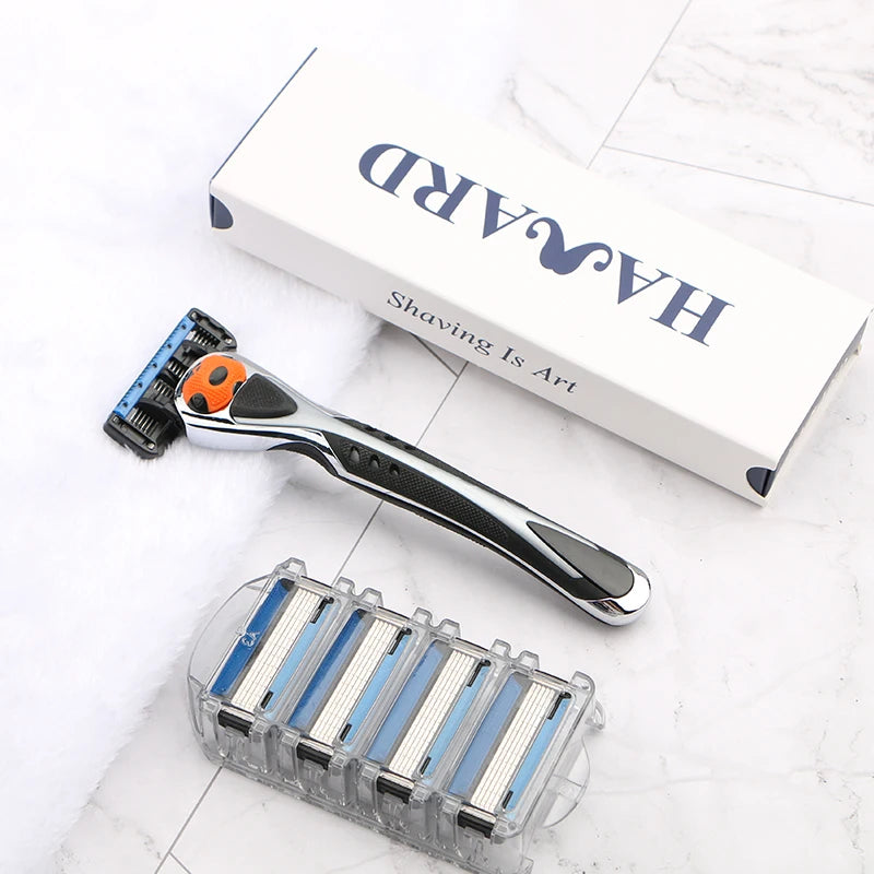 D954L Super Blade Quality 5 Blades+1 Trimmer Blade System Shaving razor