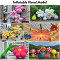 Customized Large Inflatable Flowers Stage Background Decoration Inflatable Floral Model Outdoor Event Advertising Party Ornament