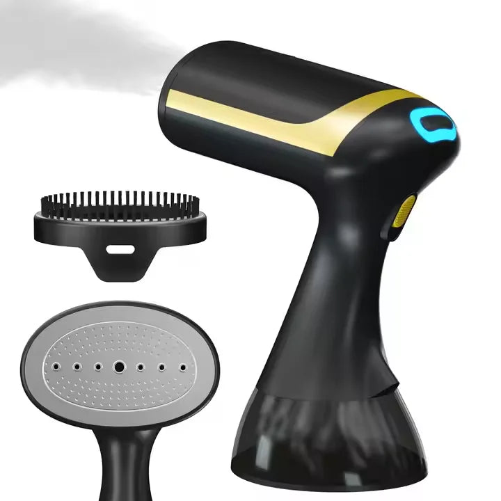 Hot Sale 1500W Black 300ML Handheld Garment Steamer Fast Heating Portable Travel Clothes Vacuum Steame Iron for Hotel