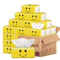 Wholesale Cheap Ultra Soft Ready Stocks Facial Tissue Eco-Friendly 3 Ply Virgin  Pulp Home Use