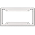 6x12 Inch Sublimation Metal Frame Aluminium Car License Plate Photo Holder for Vehicle Use