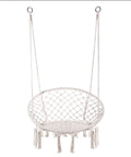Woqi Cotton Rope Basket Portable Ultralight Woven Hotsell Durable Hammock Seat Chair for Patio Porch Garden Swing Chair