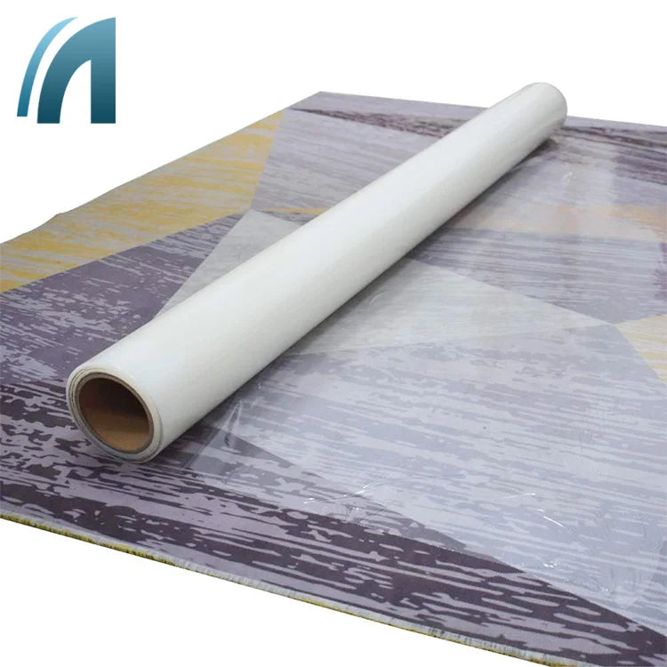 Wuxi ShengFa PE Soft Blow Molding Anti Scratch Floor Waterproof Self Adhesive Protective Film for Carpet