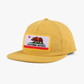 Realbond Wholesale Embroidery Patch Snapback Cap Unstructured 5 Panel Flat Bill USA California Canvas for Hip Hop Outdoor Travel