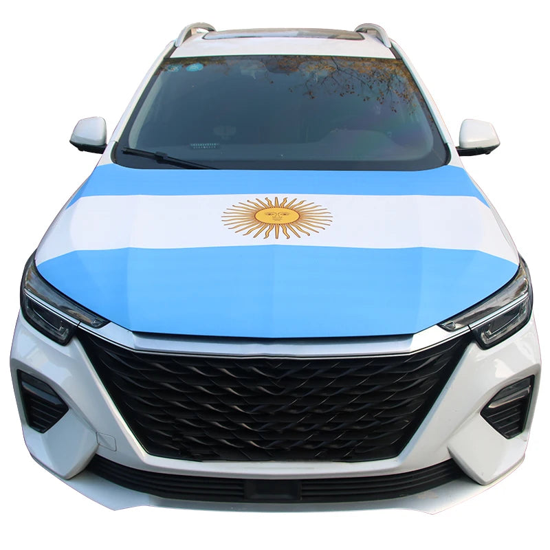 Wholesale Argentina Flag Adverties Banner All Countries Car Hood Cover