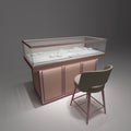 Luxury Factory Producing Island Cabinet Jewelry Display Accessories Drawer Cabinet Jewelry Cabinet with Drawers