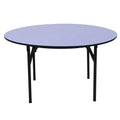 White Modern Foldable Plastic Buffet Table for Outdoor Events & Hotel Use Round Design SD-R150