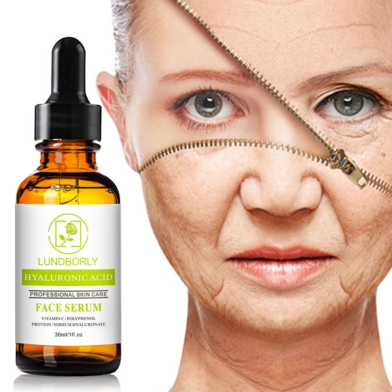 100% Pure Moisturizing Whitening and Anti-Aging Hyaluronic Acid Face Serum