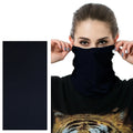 Custom Paisley Bandana Headwear Classic Red Black White Solid Color UPF50 Tube Seamless Neck Gaiter for Sports