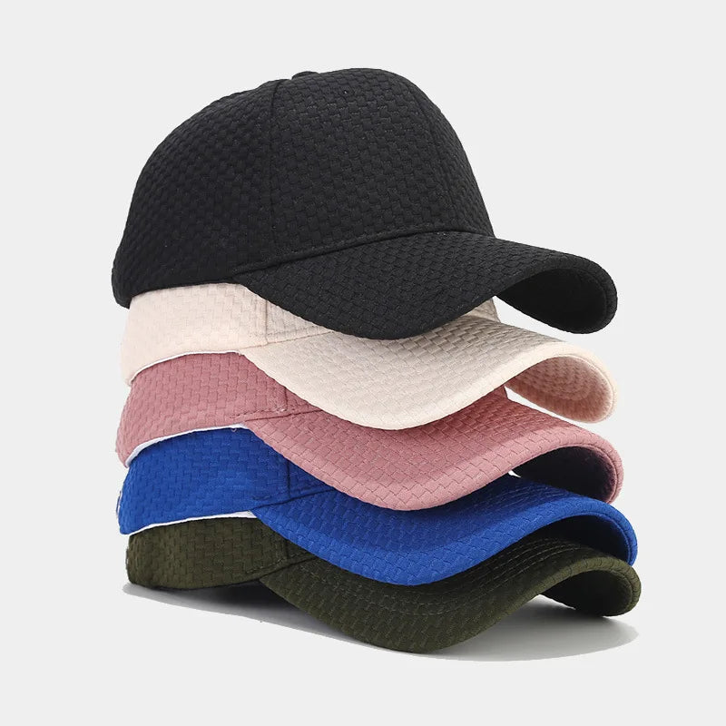 Summer Casual Waffle Shape Baseball Caps for Men Women Sun Hats Sport Caps Trucker Hat