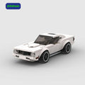 Hot Selling Products Creative Moc Bricks Set White Building Block Sportcar for Girl Car Building Block Sets
