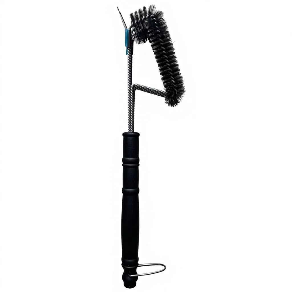 Competitive Price Stainless Steel Barbecue Grilling Accessories Cleaner BBQ Cleaning Grill Brush With PP Handle