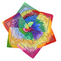 Hip Hop Custom Digital  Print Recycled Cowboy 100 Cotton Gradation Tie Dye Square Paisley Bandanas Scarf