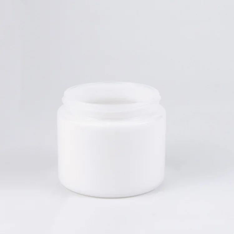 15g 30g 50g White Glass Eye Cream Jar with Silk Screen Printing for Cosmetic Use Custom logo Glass Jar 15ml 30ml 50ml MegaBDM