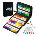 120 Colors Art Markers Set Dual Tips Coloring Brush Fineliner Color Marker Pens Water Based Marker for Calligraphy