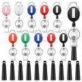Anti-lost Pen case Hanging Pencil Holder Badge Reel Carabiner Clip Pen Holder Leash