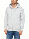 Fitspi Full Zip Hooded Sweatshirt Unisex Heavyweight Casual Hoodies