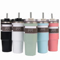 Stainless Steel Tumbler 20/30 oz  Insulated Travel Stainless Steel Mug Hot or Cold Drinks with Splash Proof Lid Double Layer Ins