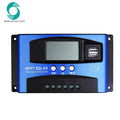 WSSCC-4 30A 40A 50A 60A 100A Auto 12V/24V/36V/48V/60V Solar Panel Battery Regulator MPPT Solar Charge Controller