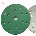 6" 150mm Multi-Holes Green Film Sanding Disc-Abrasive Film Sandpaper Disc