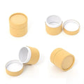 Star Packing Fancy Custom Chocolate Coffee Beans Round Paper Cylinder Hot Sale Product Gift  Paper Packaging Box